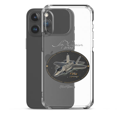 F35A Lightning Clear Case for iPhone