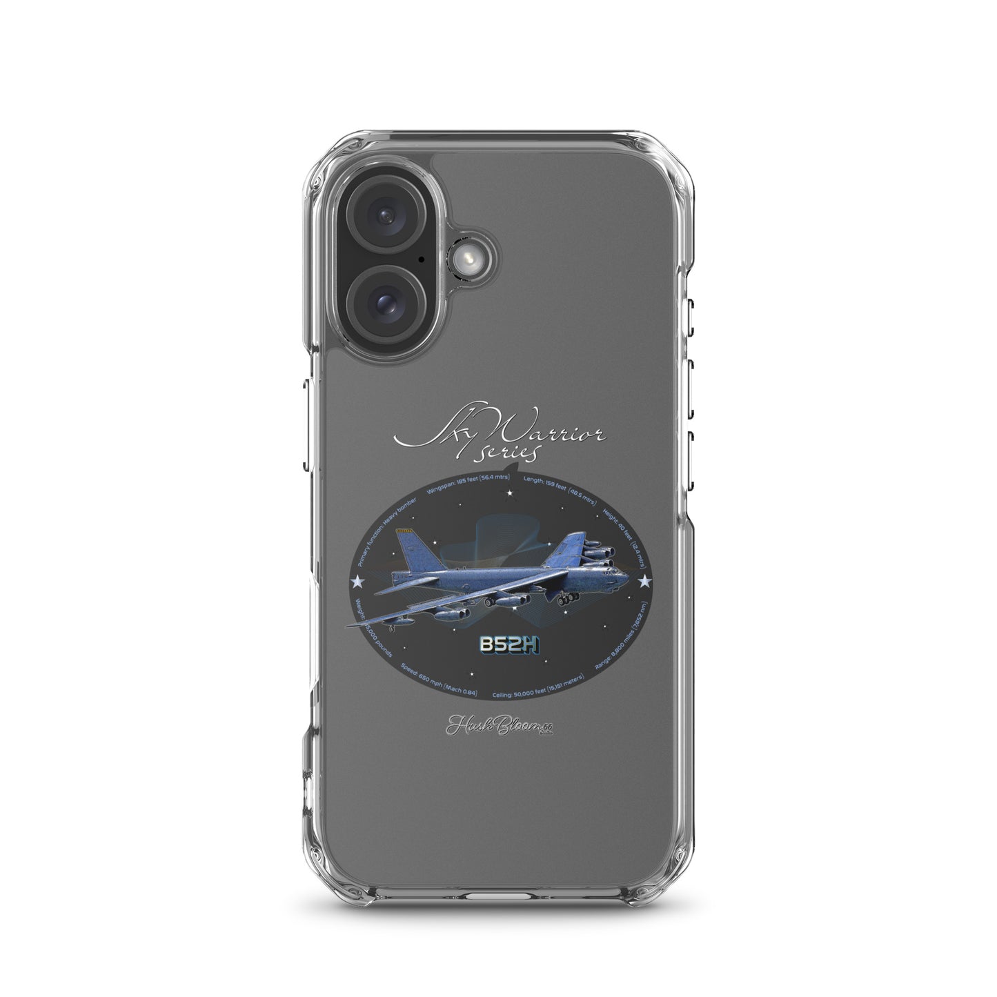 B52H Stratofortress Clear Case for iPhone