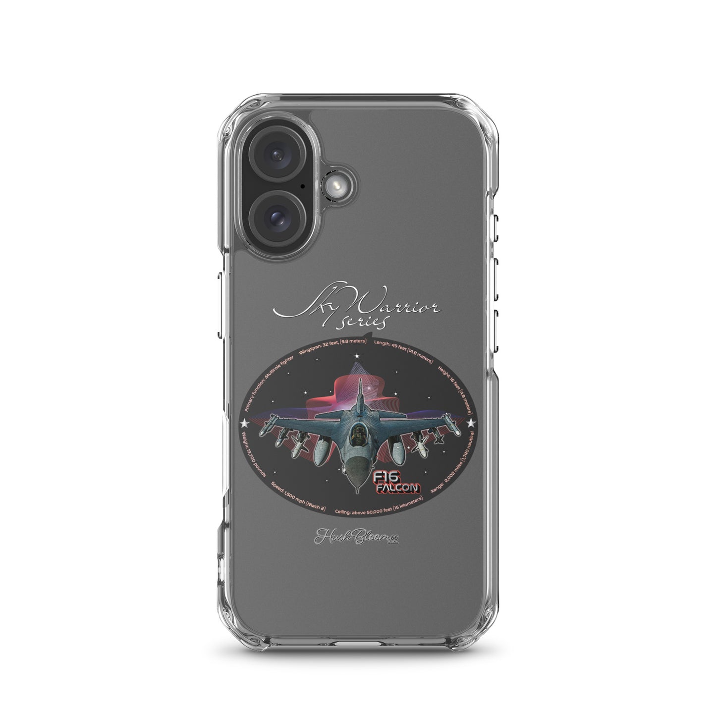 F16 Falcon Clear Case for iPhone