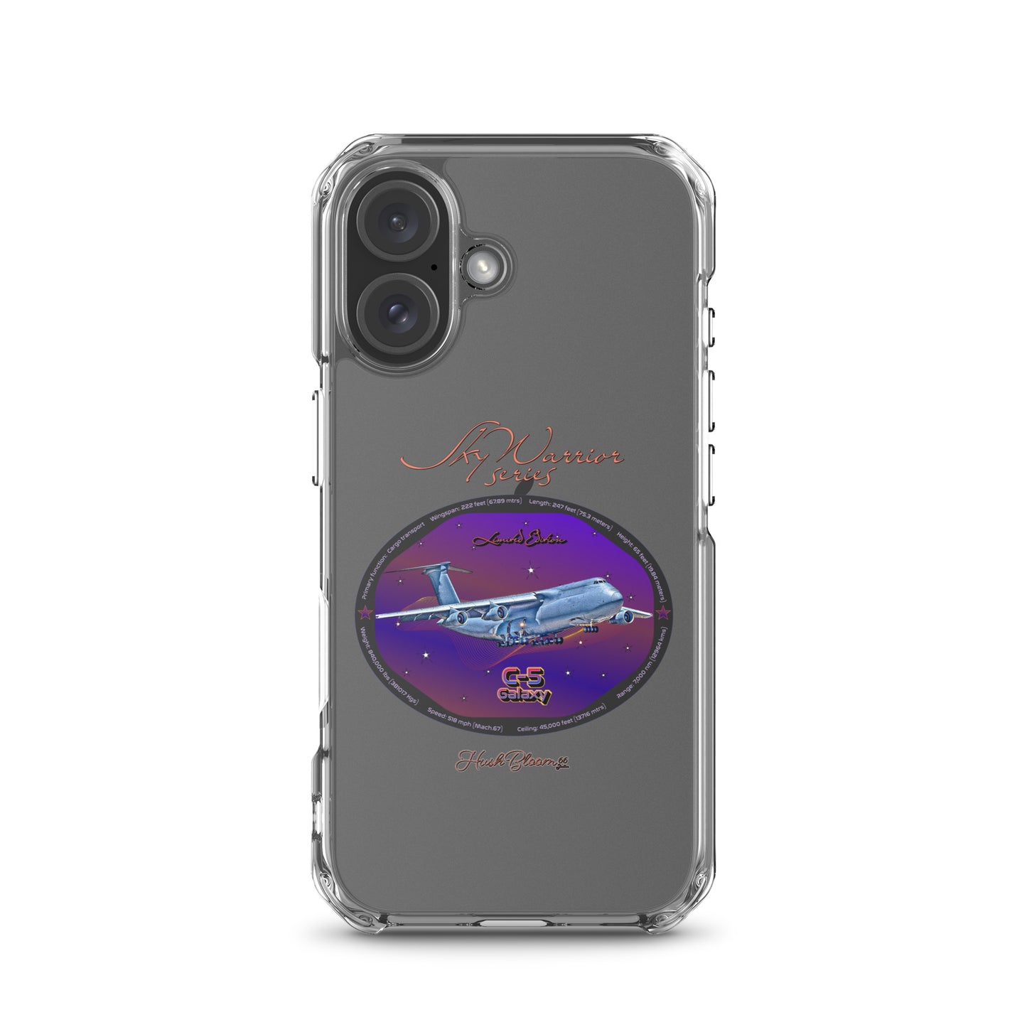 C5 Galaxy (Limited Edition) Clear Case for iPhone