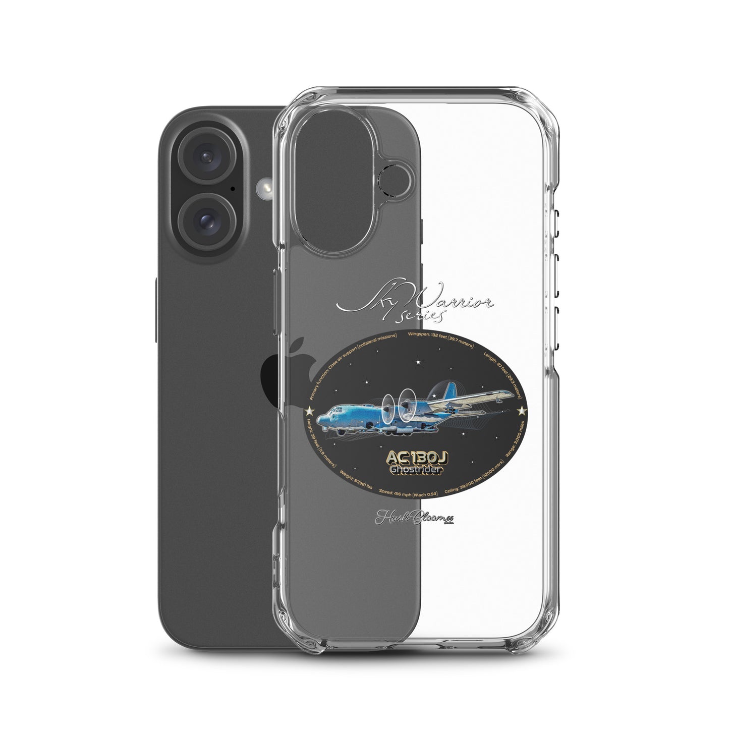 AC130J Ghostrider Clear Case for iPhone