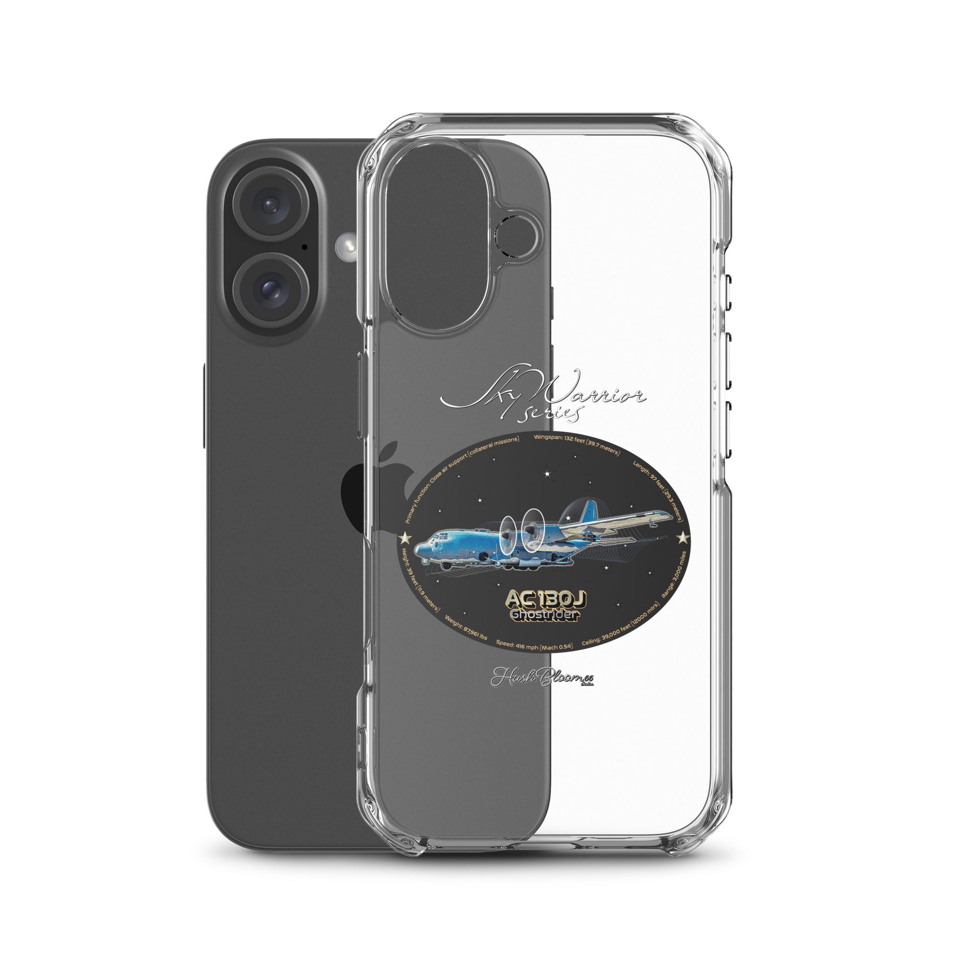 AC130J Ghostrider Clear Case for iPhone