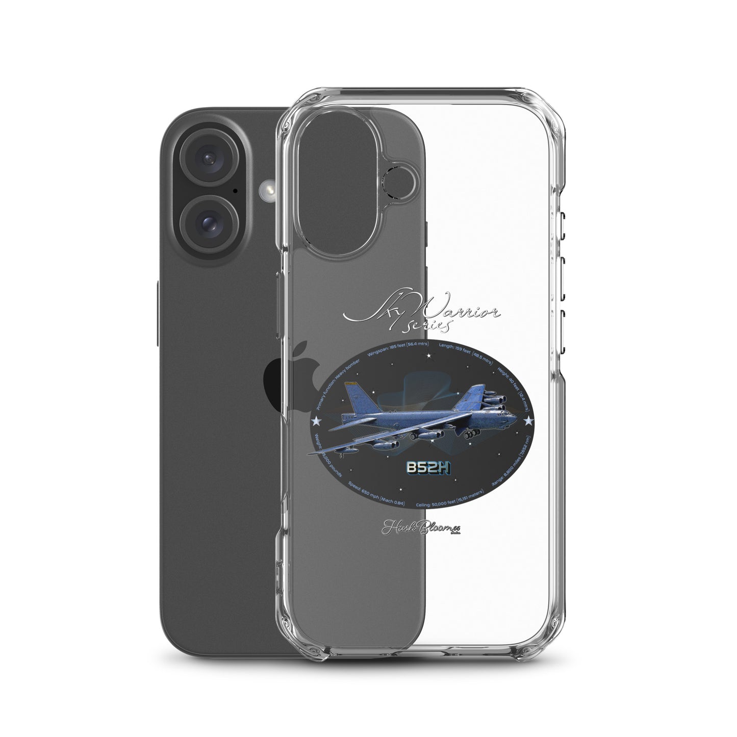 B52H Stratofortress Clear Case for iPhone