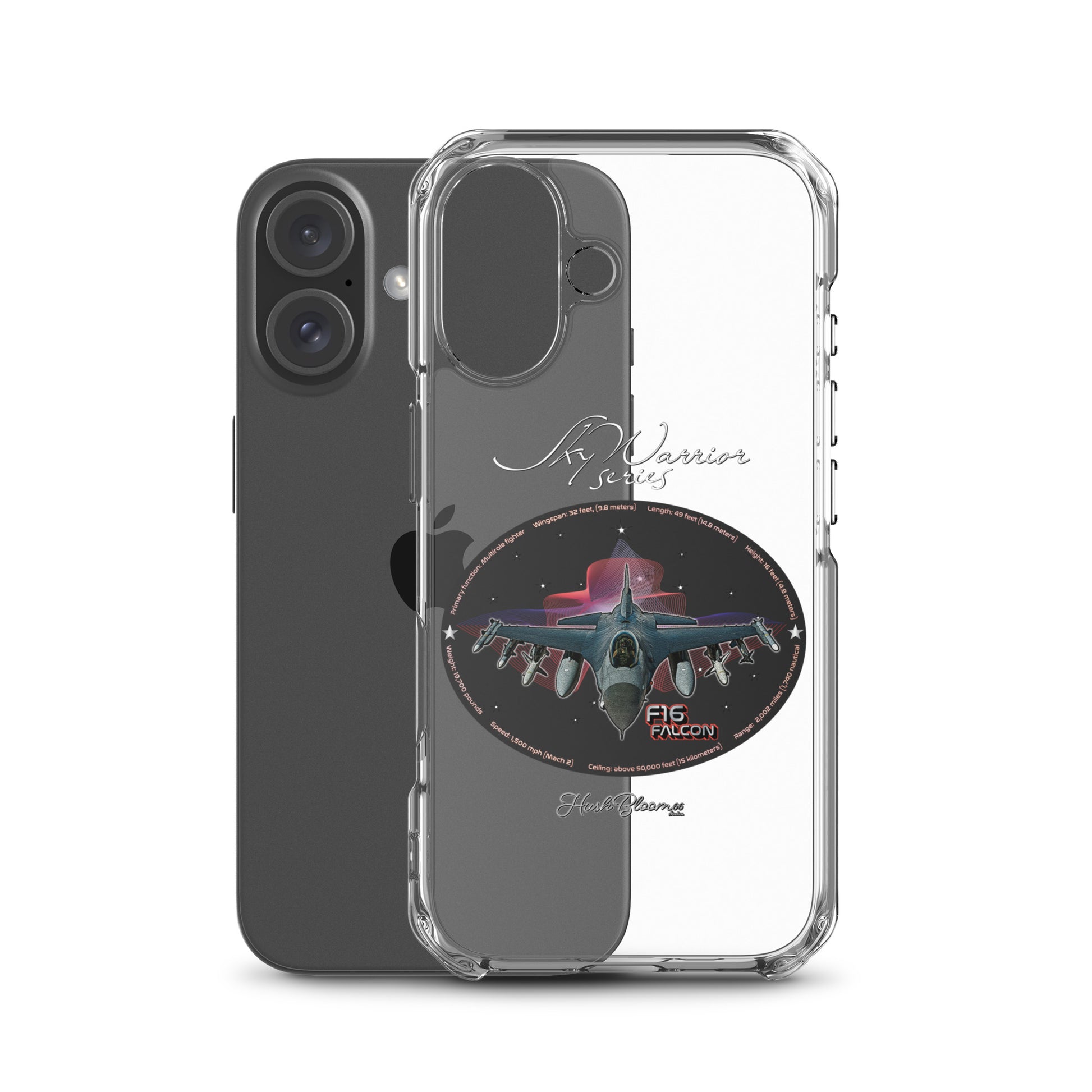F16 Falcon Clear Case for iPhone