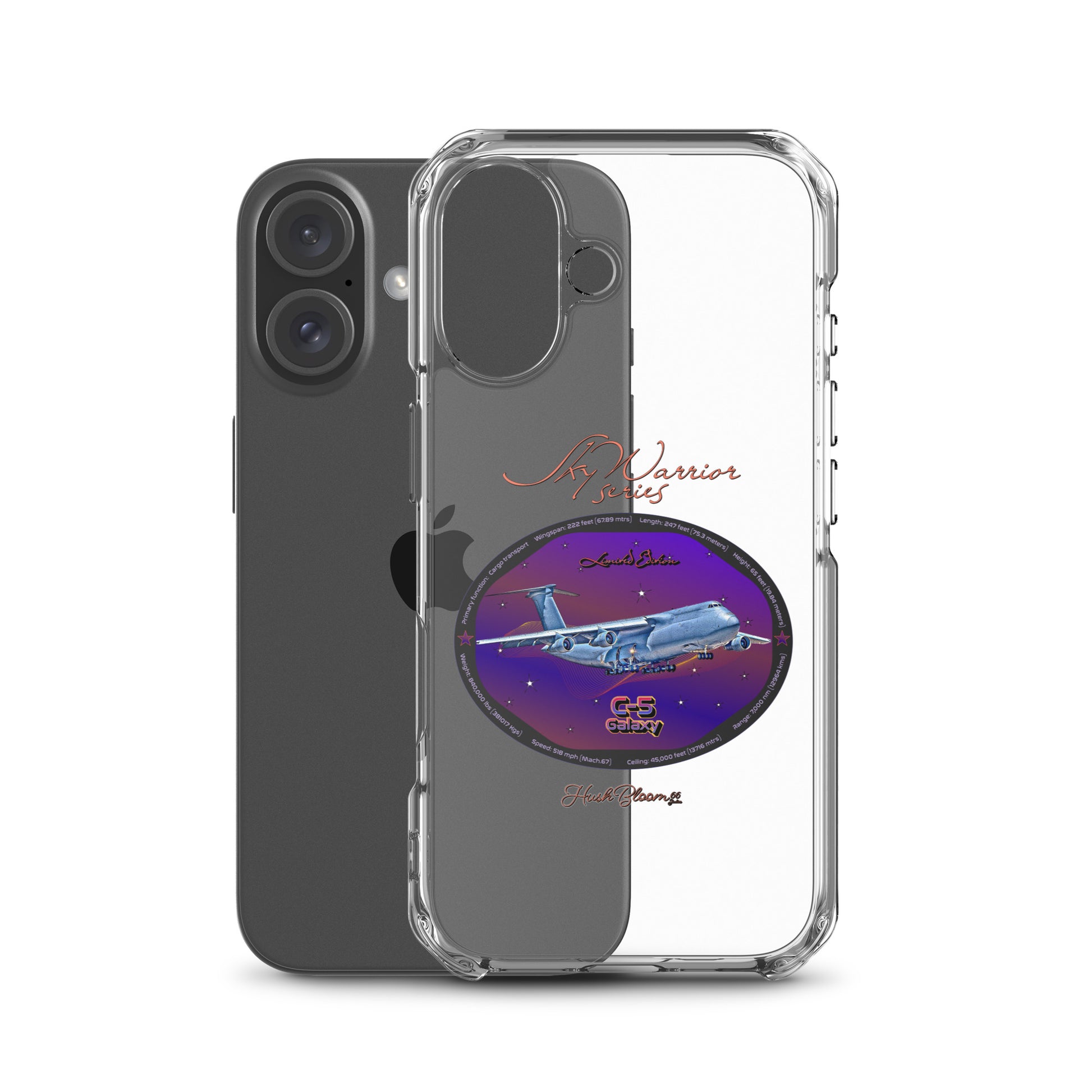 C5 Galaxy (Limited Edition) Clear Case for iPhone