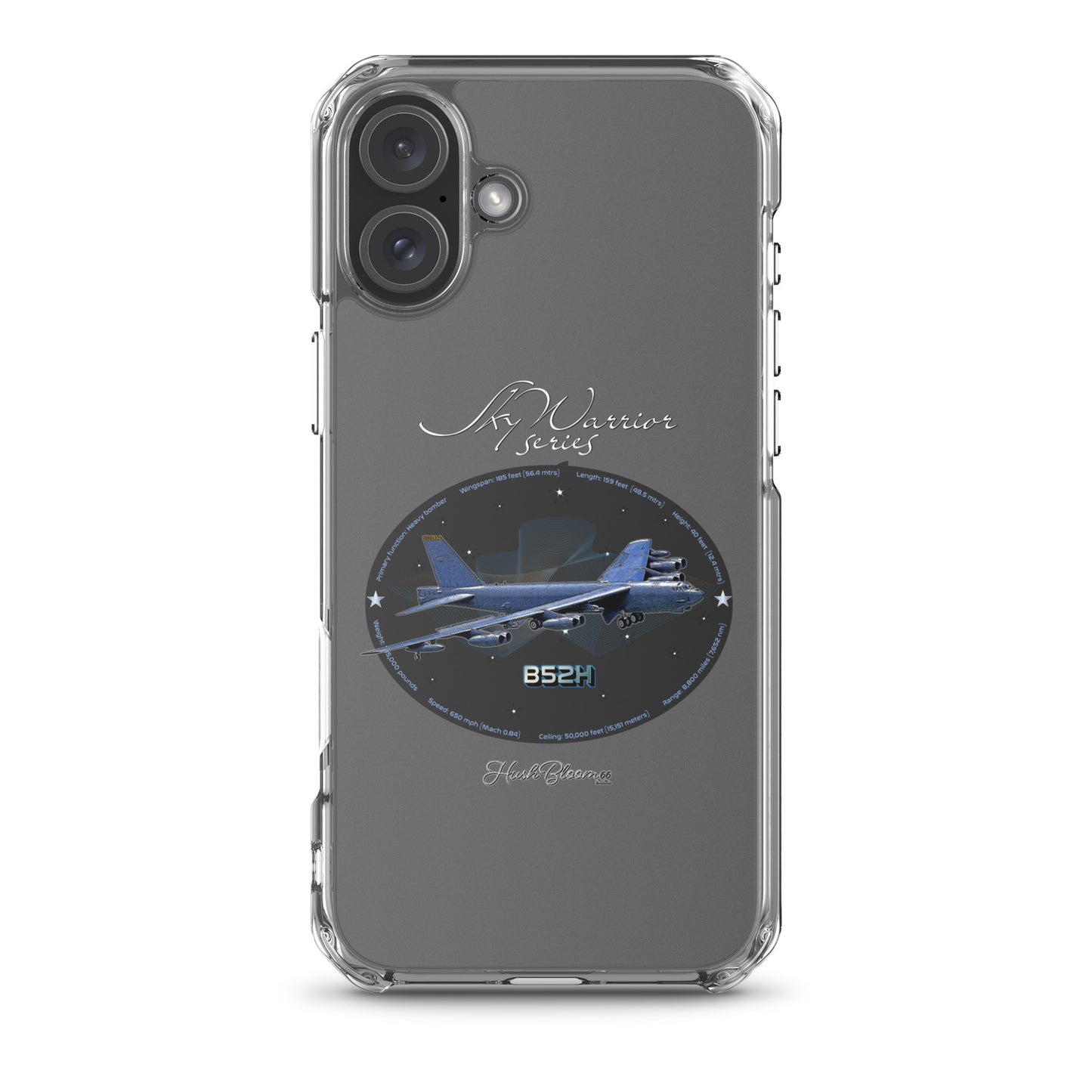 B52H Stratofortress Clear Case for iPhone