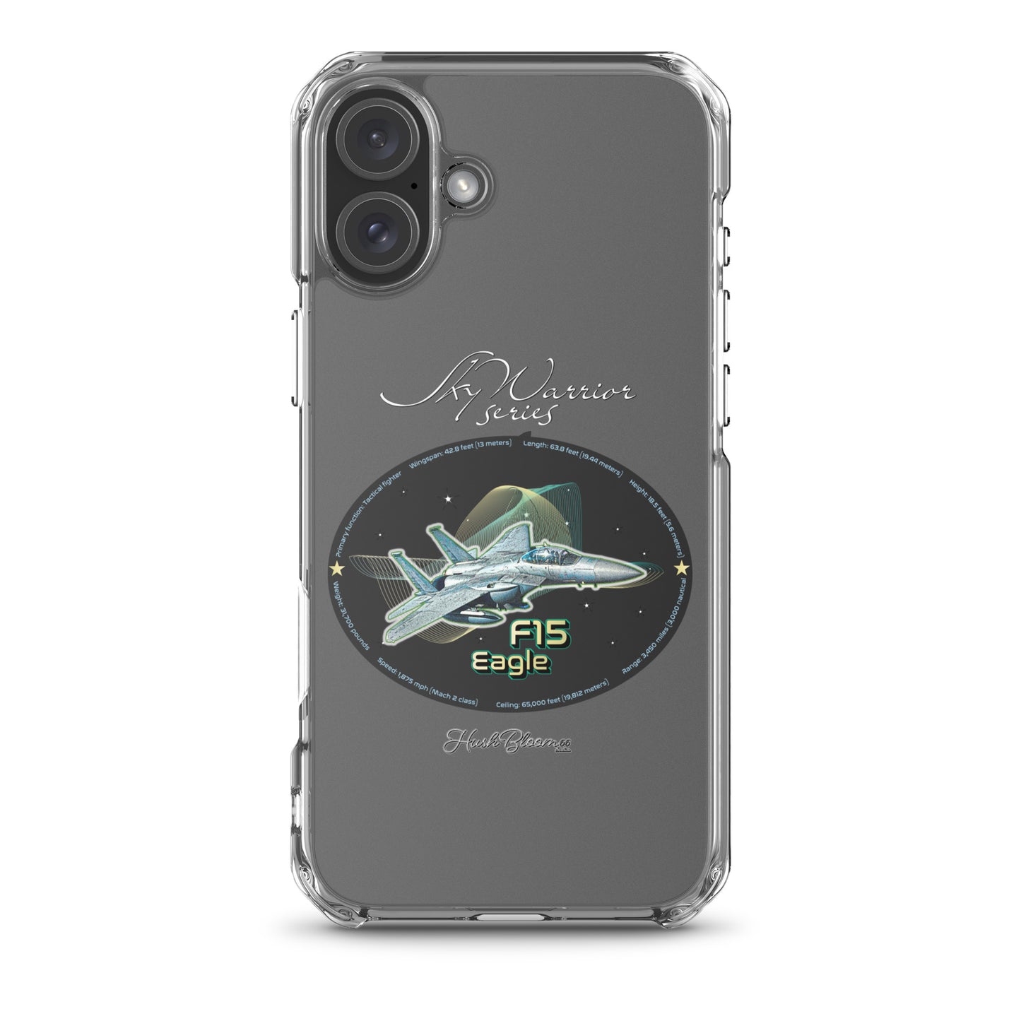 F15 Eagle Clear Case for iPhone