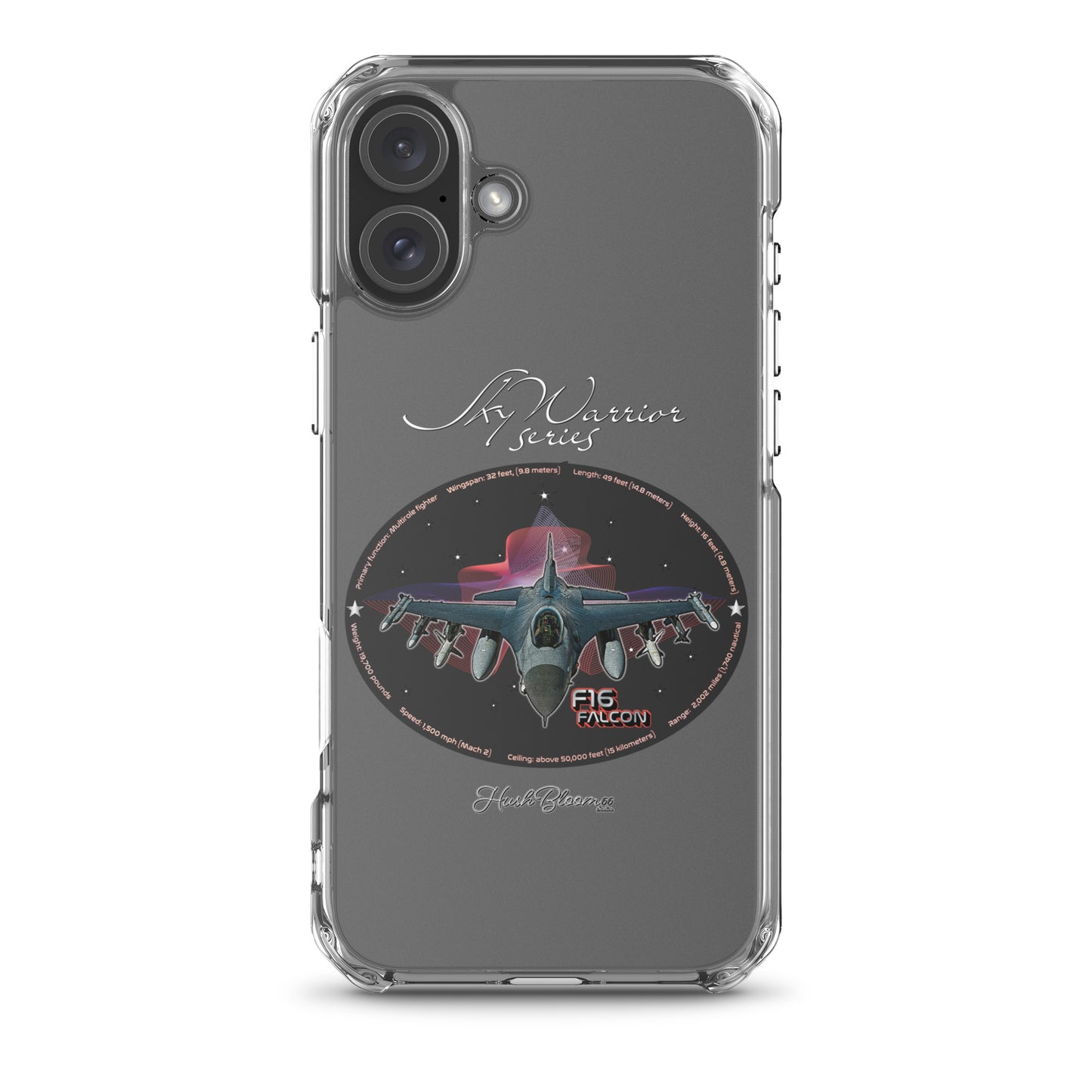 F16 Falcon Clear Case for iPhone
