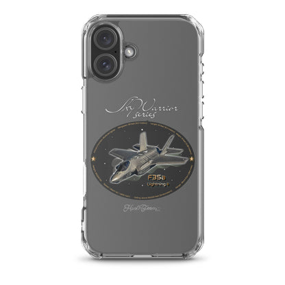 F35A Lightning Clear Case for iPhone