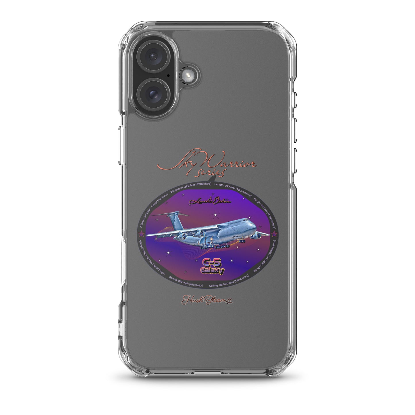C5 Galaxy (Limited Edition) Clear Case for iPhone