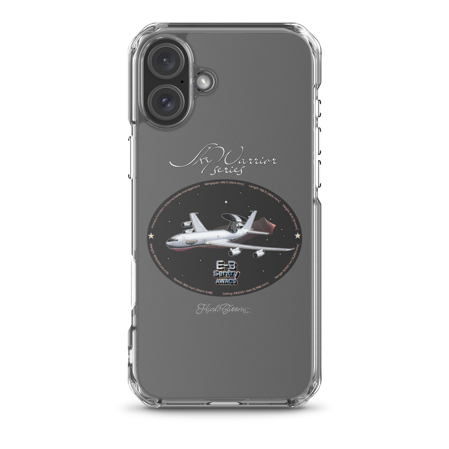E3 Sentry Clear Case for iPhone