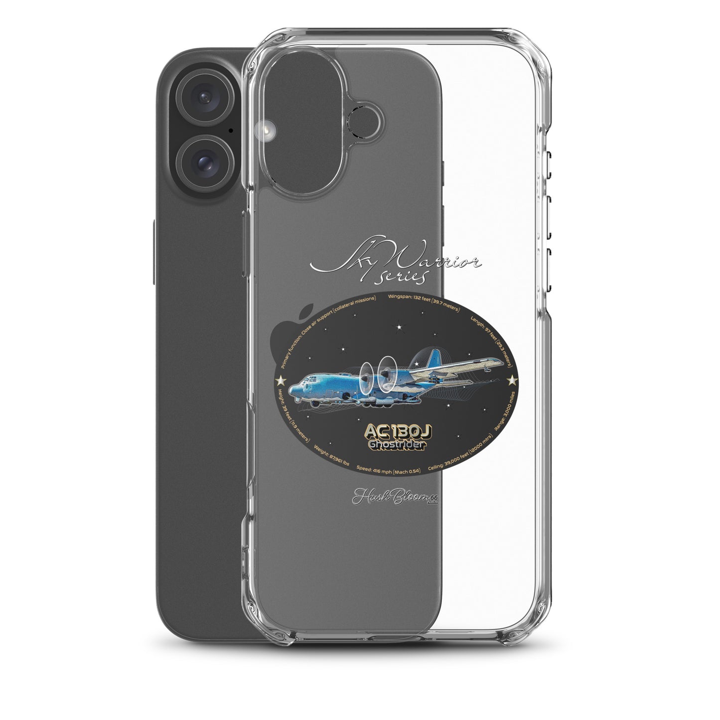 AC130J Ghostrider Clear Case for iPhone