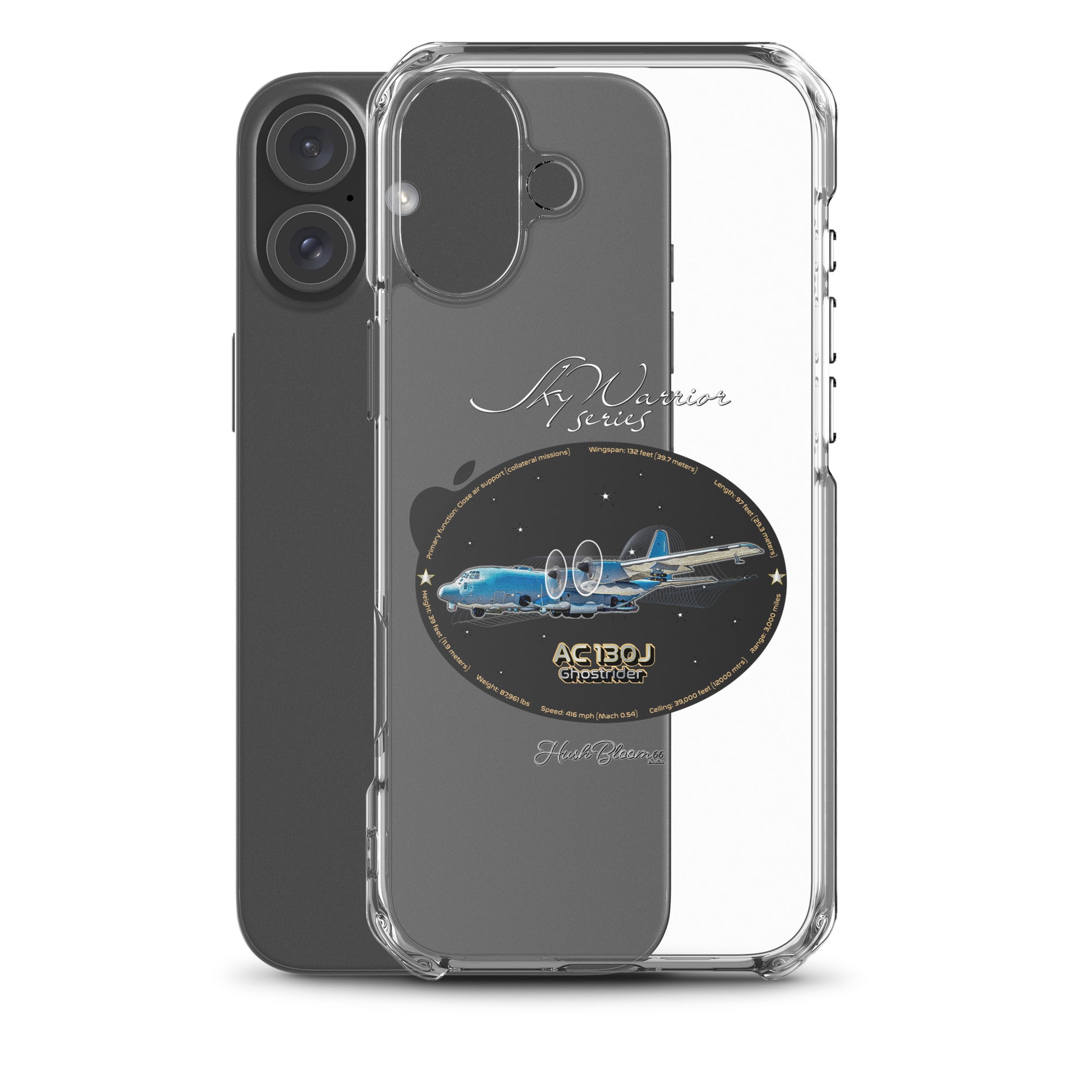 AC130J Ghostrider Clear Case for iPhone