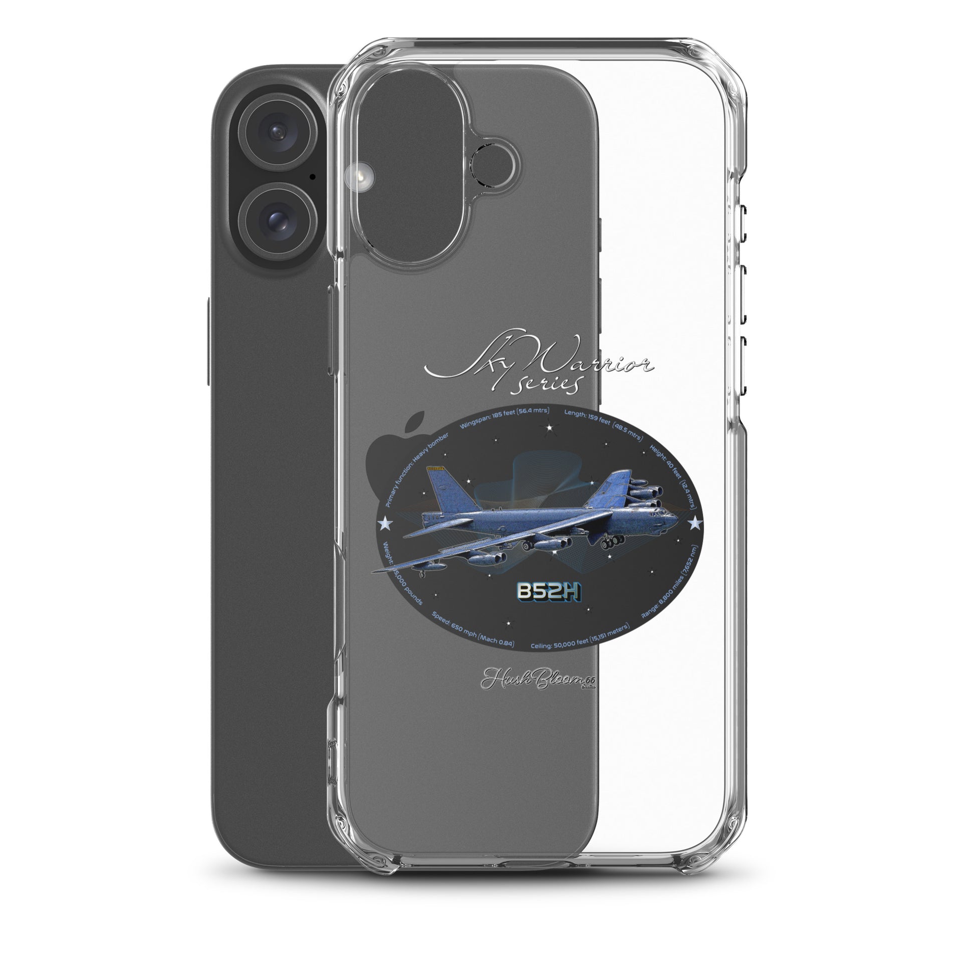B52H Stratofortress Clear Case for iPhone