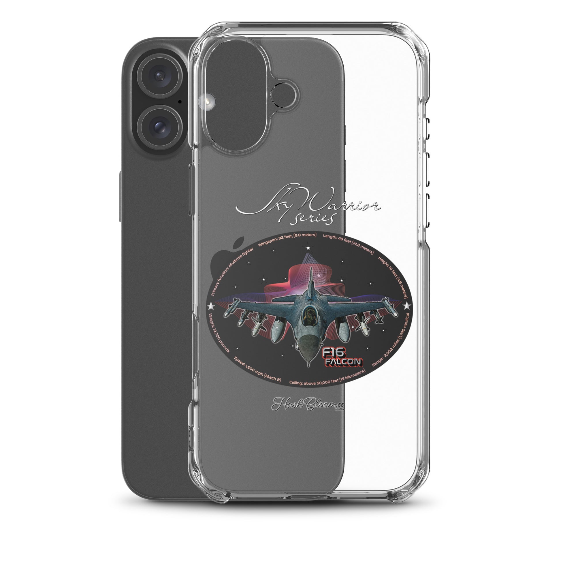 F16 Falcon Clear Case for iPhone