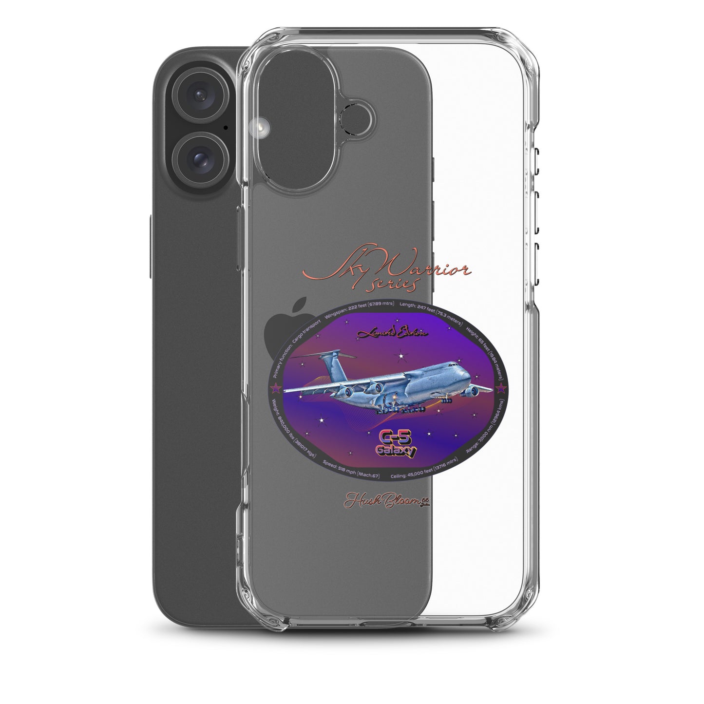 C5 Galaxy (Limited Edition) Clear Case for iPhone