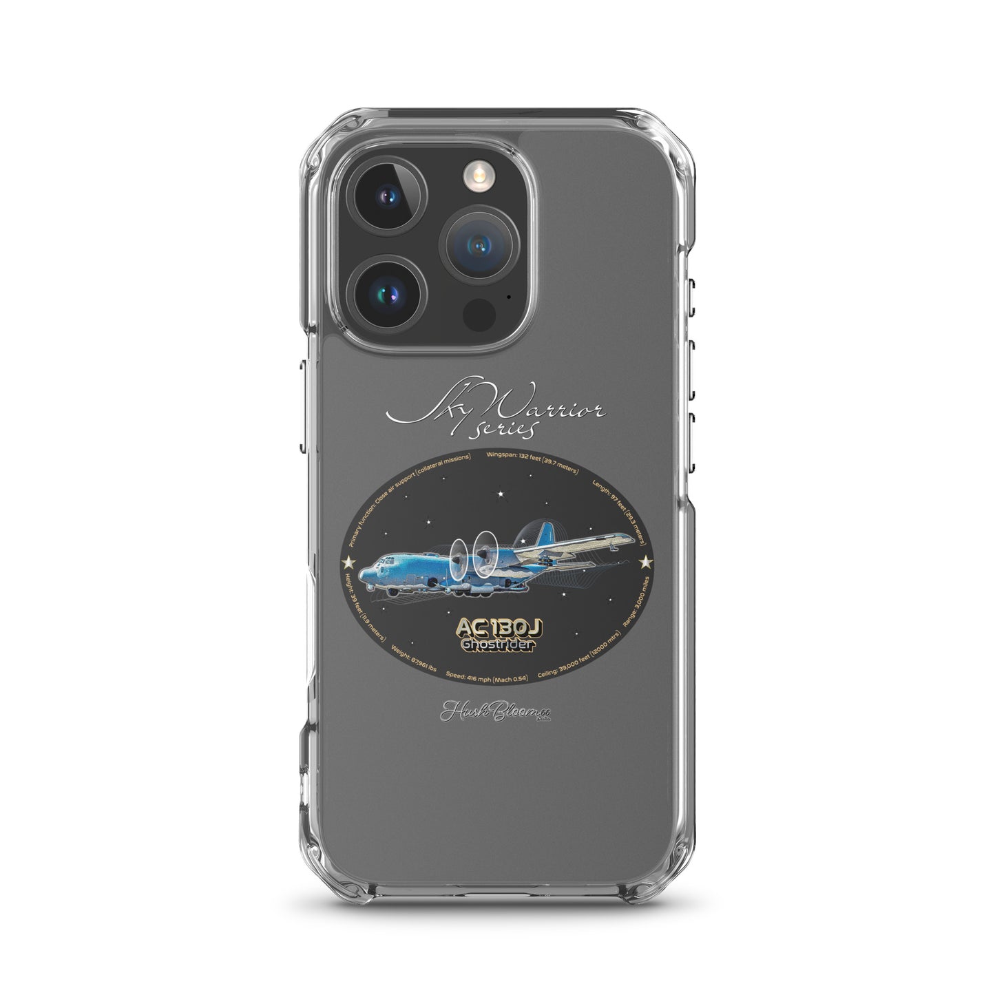 AC130J Ghostrider Clear Case for iPhone