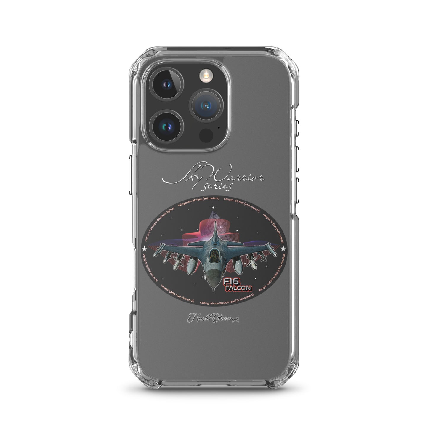 F16 Falcon Clear Case for iPhone