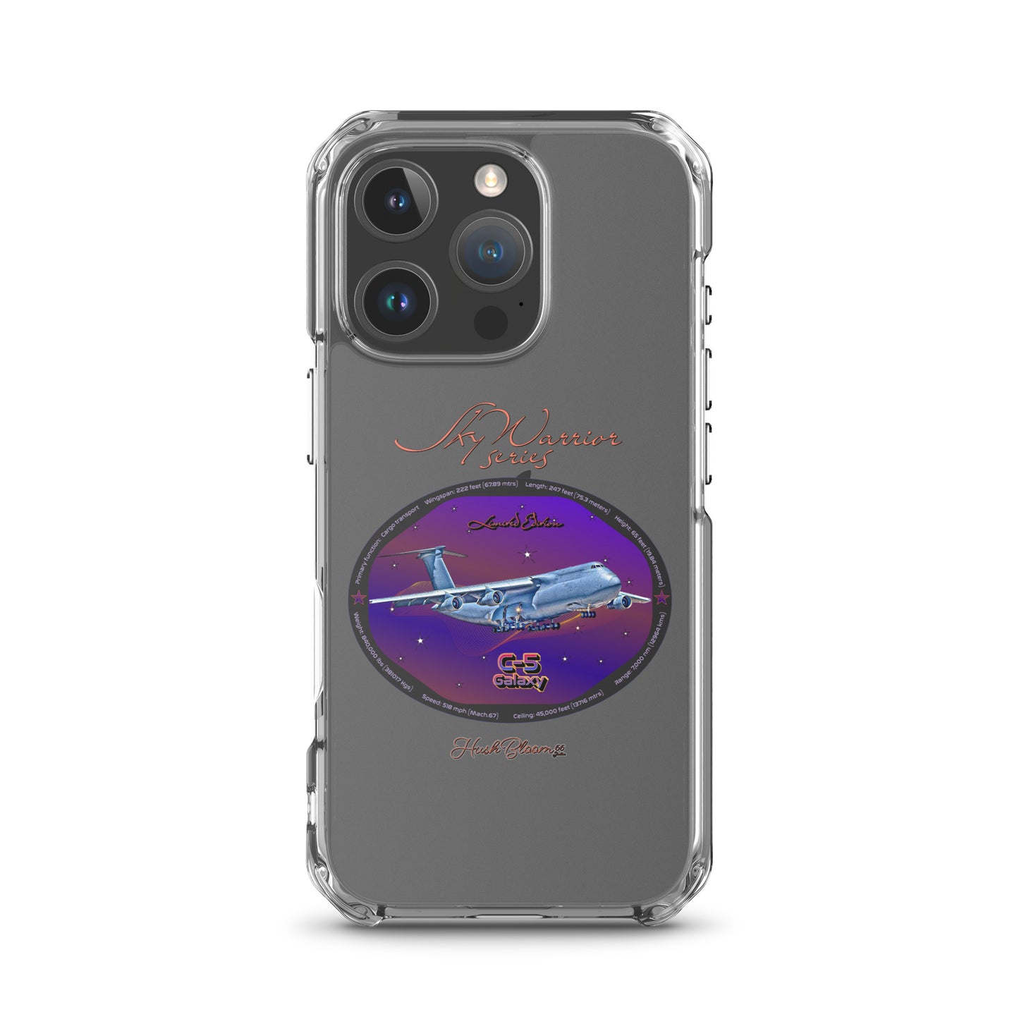 C5 Galaxy (Limited Edition) Clear Case for iPhone