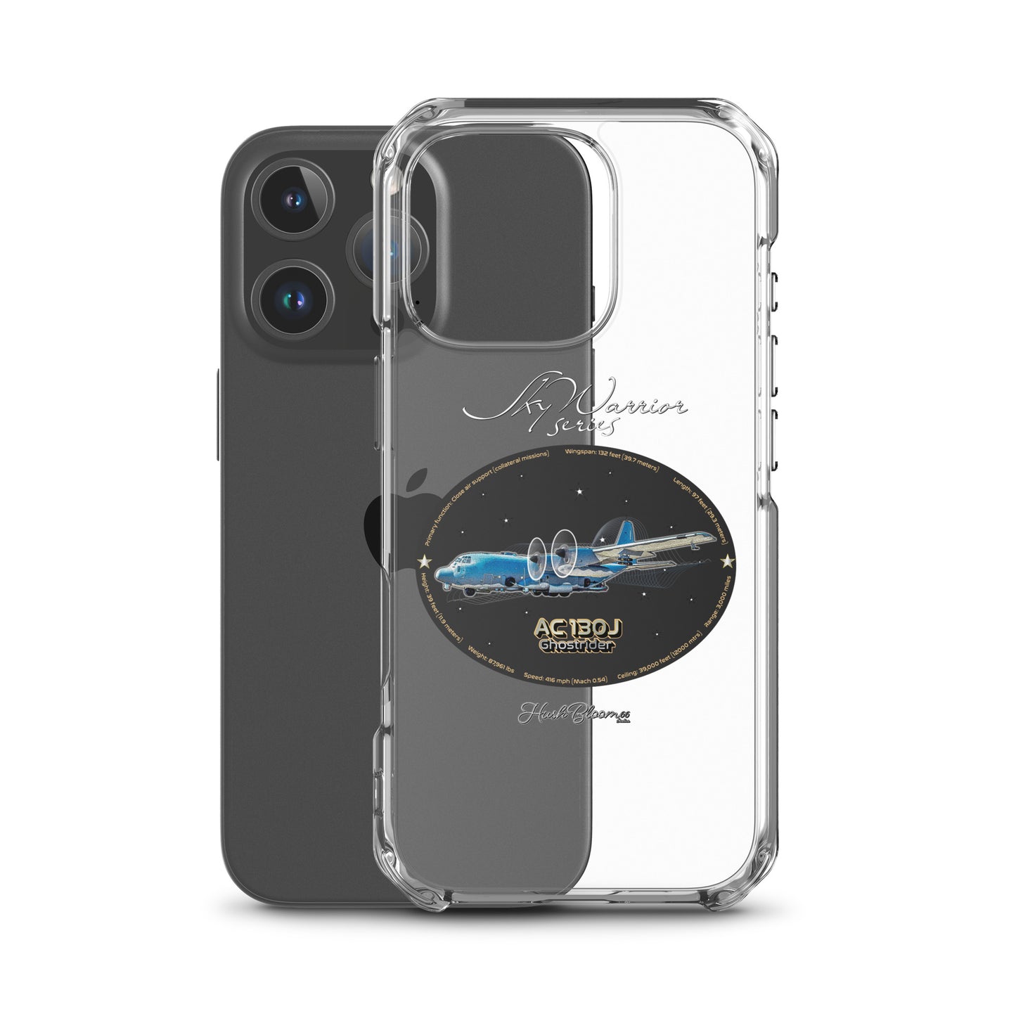 AC130J Ghostrider Clear Case for iPhone