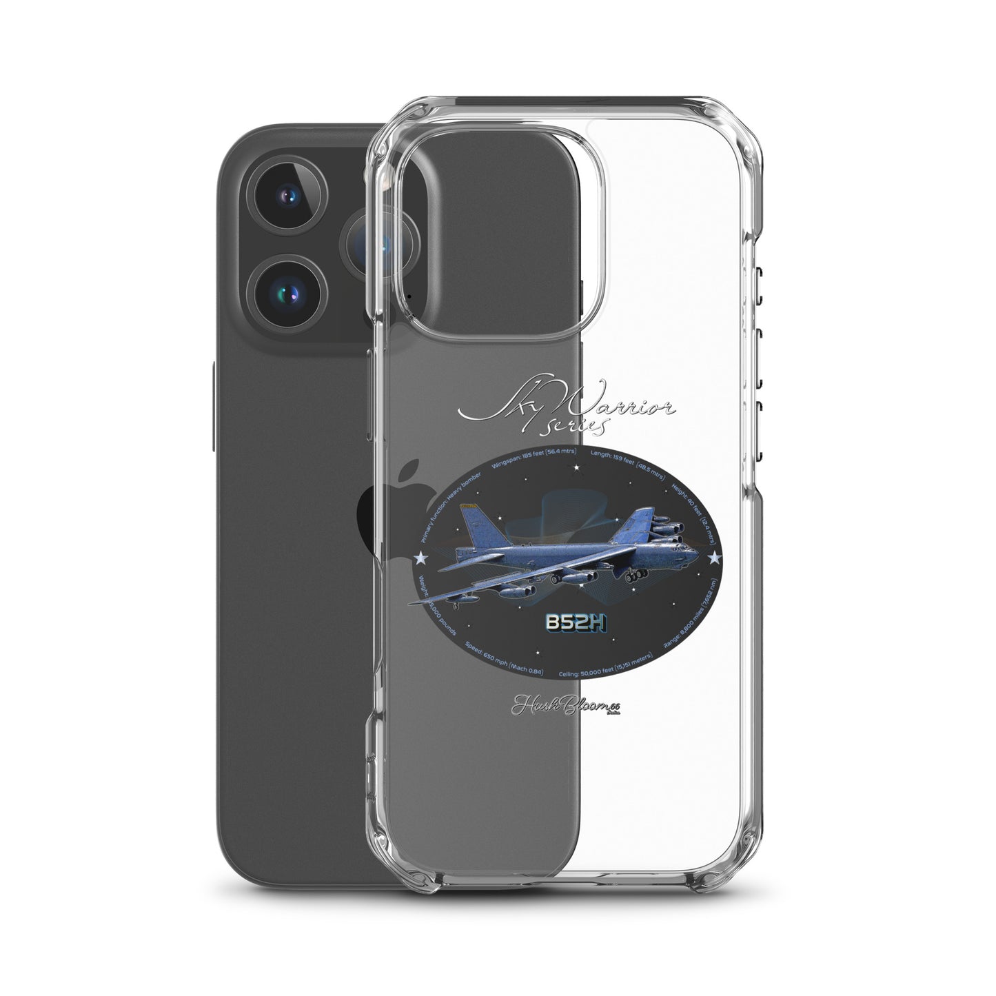 B52H Stratofortress Clear Case for iPhone