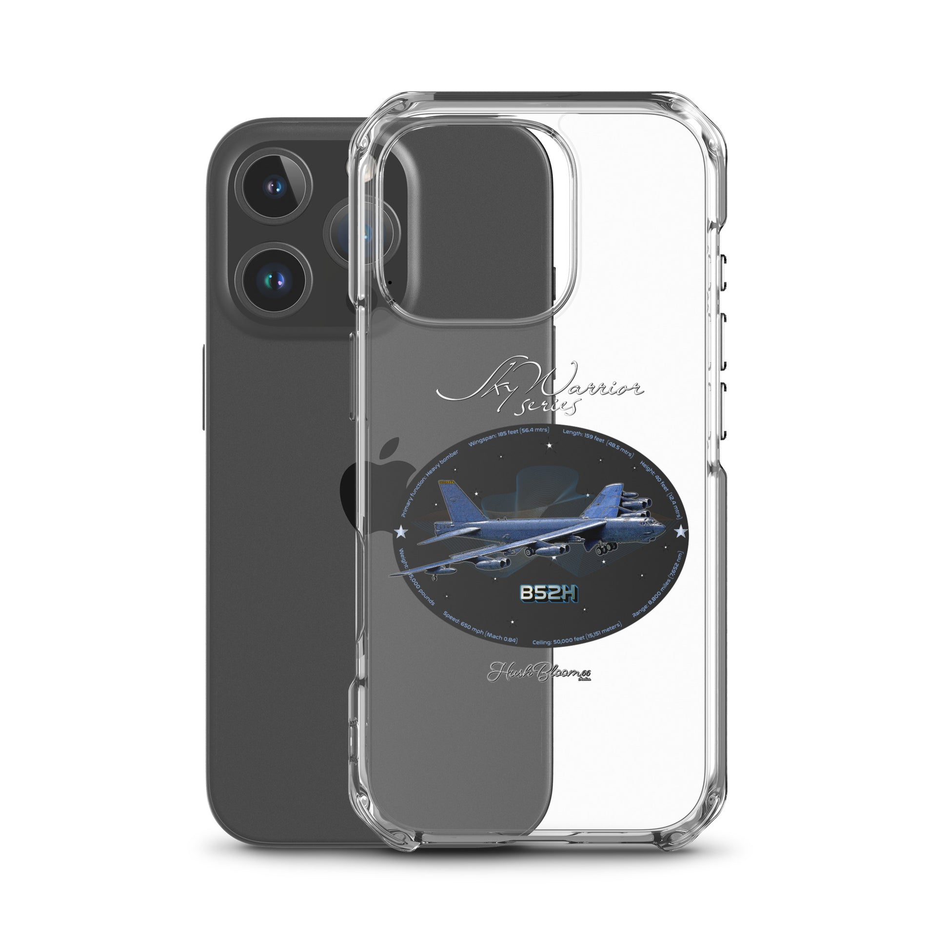 B52H Stratofortress Clear Case for iPhone