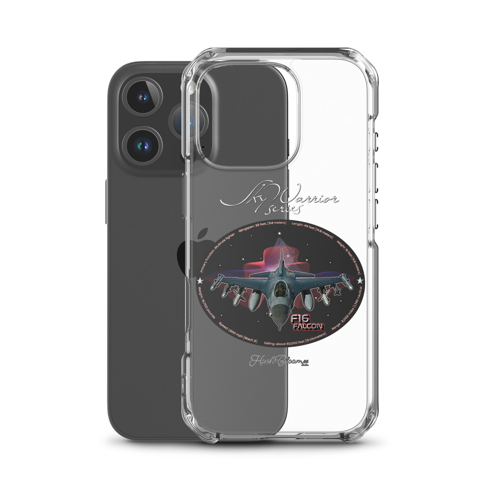 F16 Falcon Clear Case for iPhone