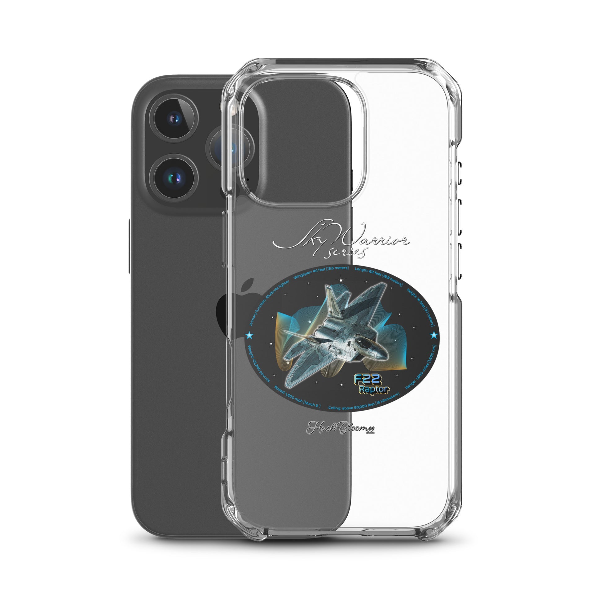 F22 Raptor Clear Case for iPhone