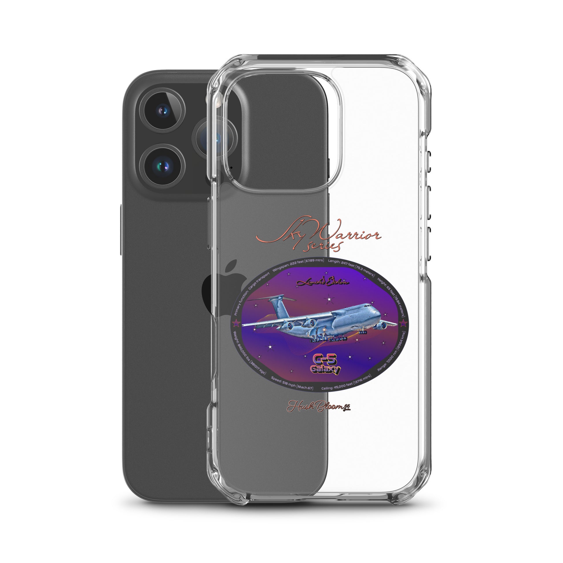C5 Galaxy (Limited Edition) Clear Case for iPhone