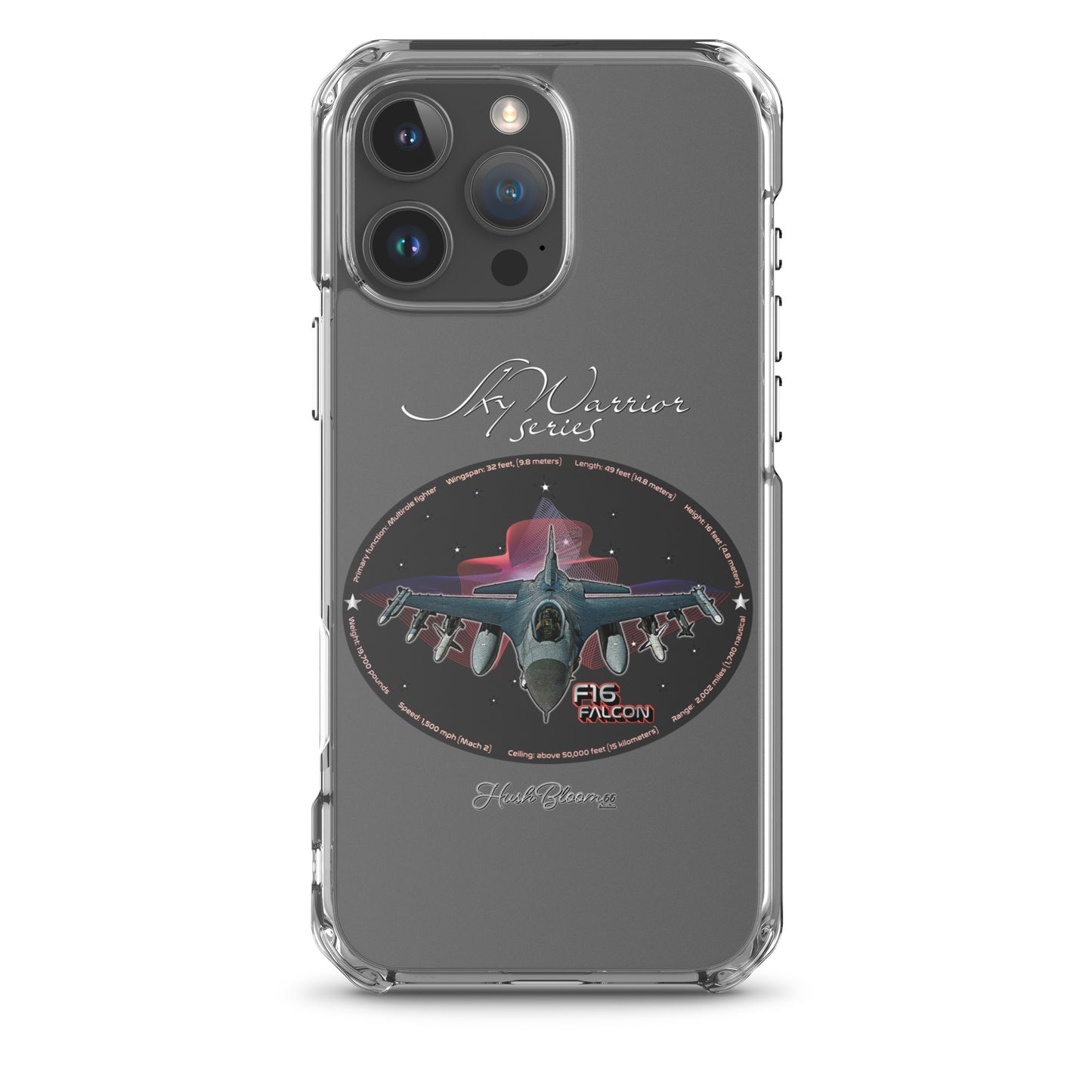 F16 Falcon Clear Case for iPhone