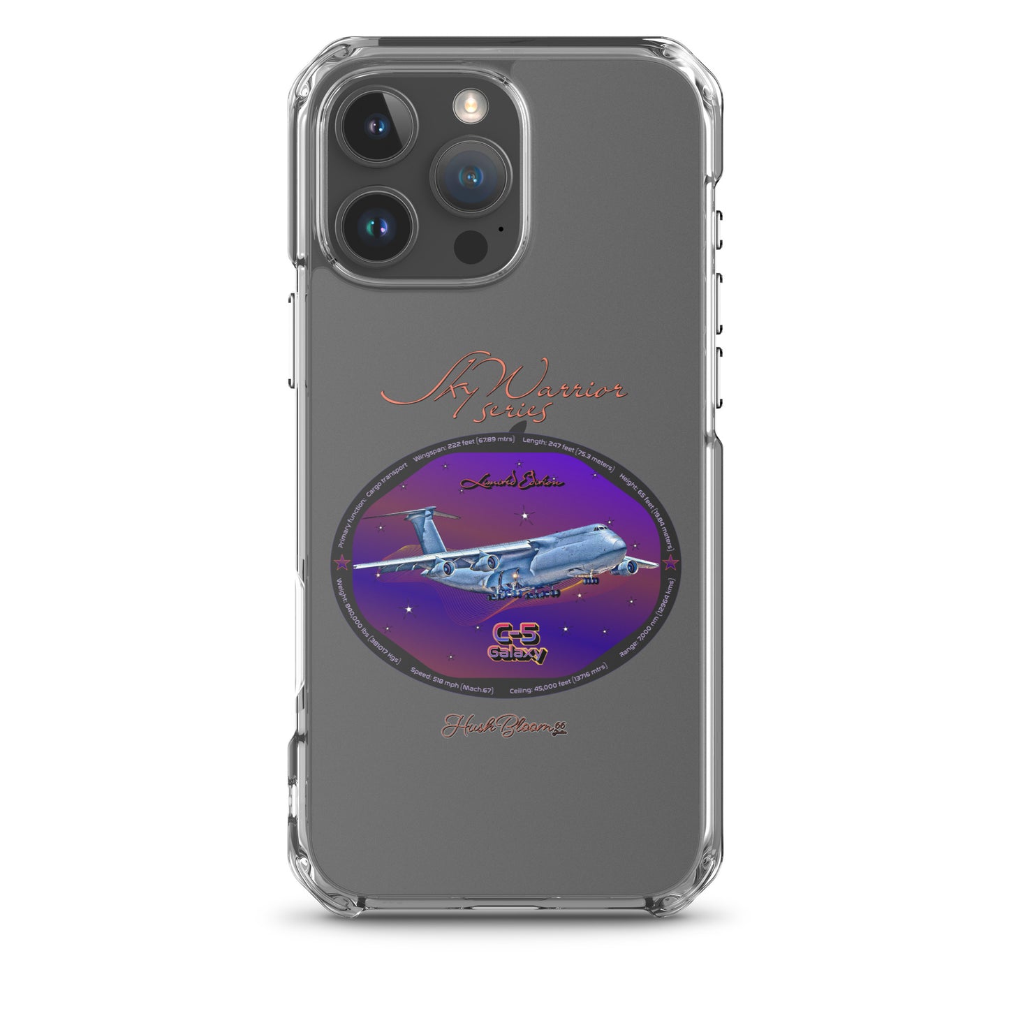 C5 Galaxy (Limited Edition) Clear Case for iPhone