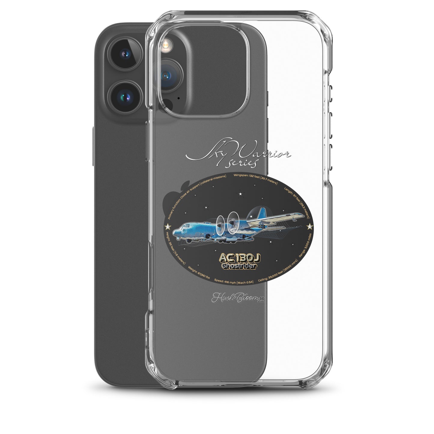 AC130J Ghostrider Clear Case for iPhone