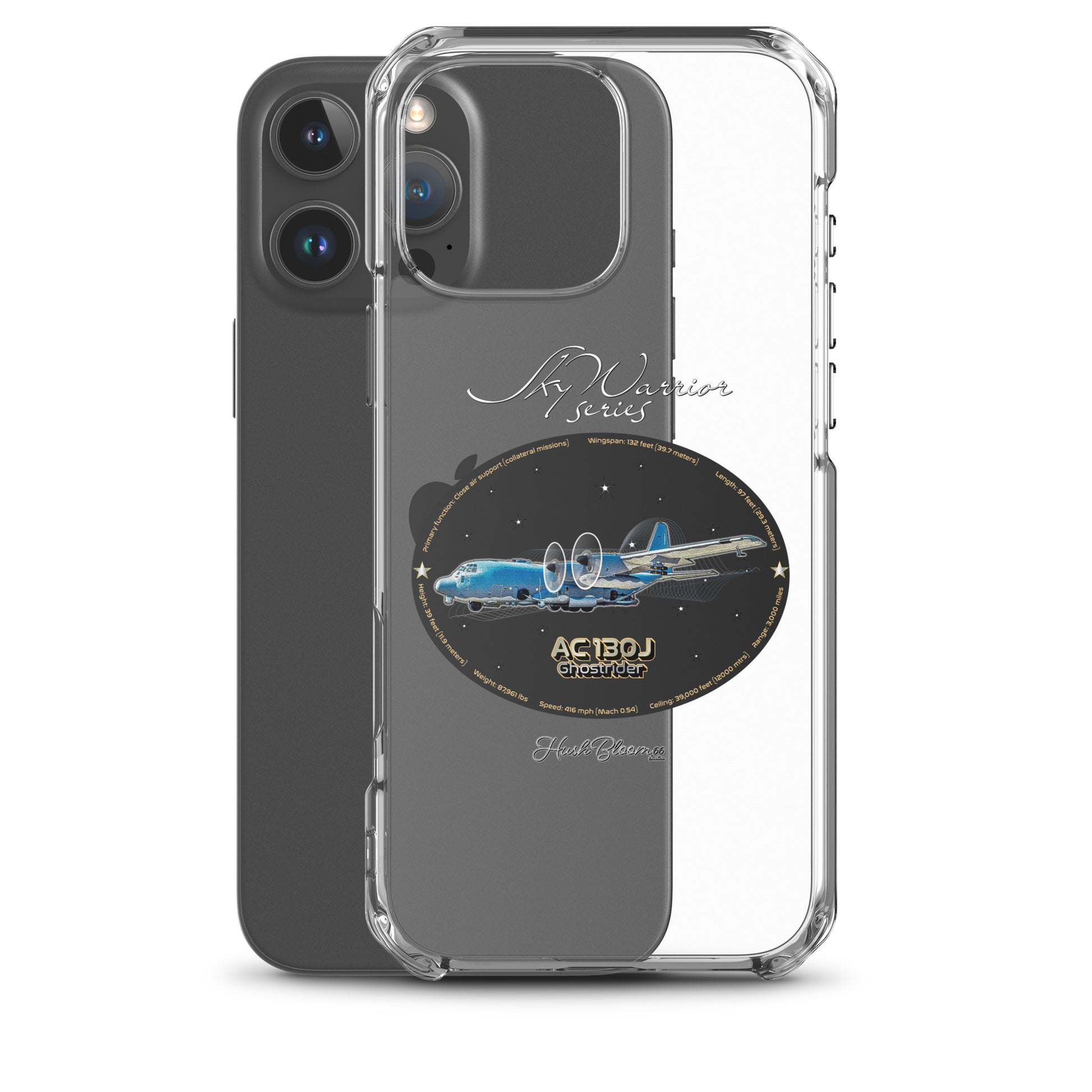 AC130J Ghostrider Clear Case for iPhone