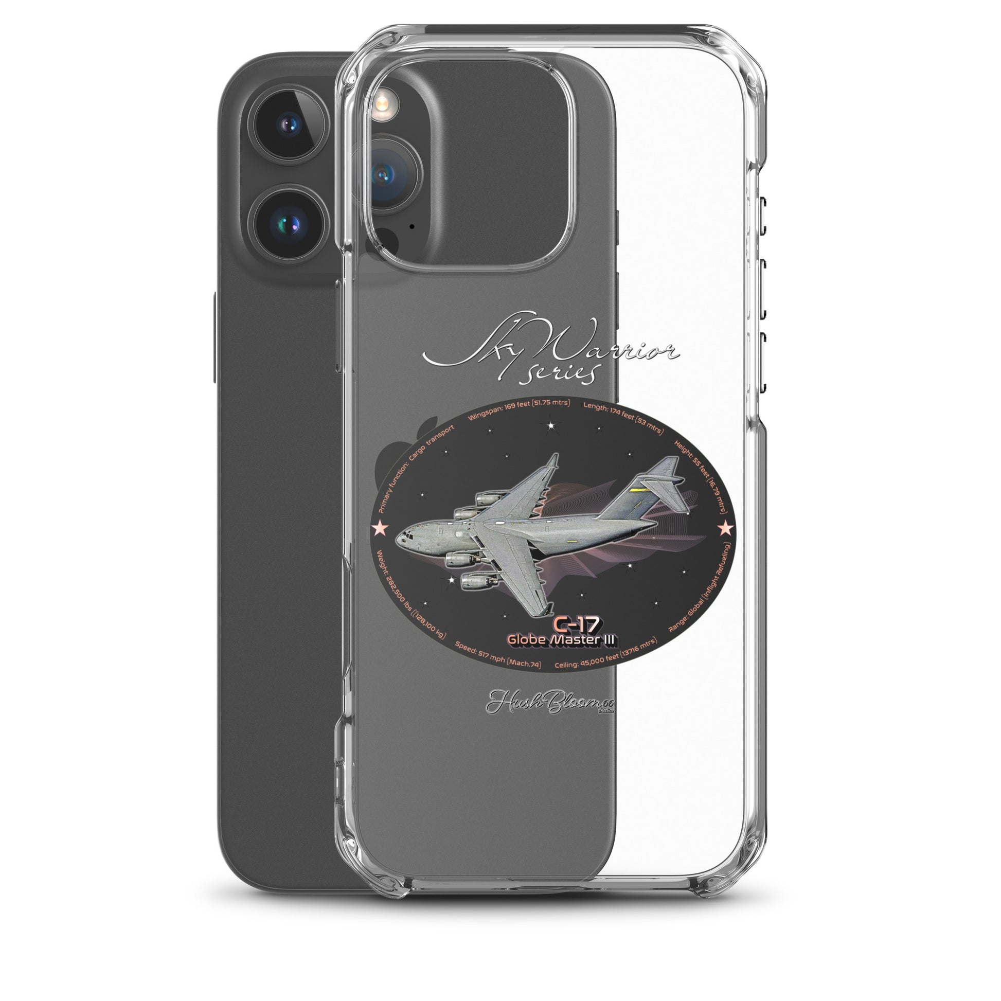 C17 Globe Master III Clear Case for iPhone