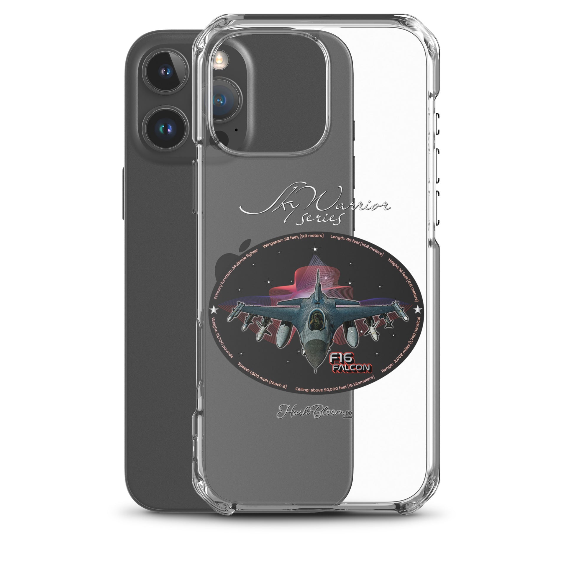 F16 Falcon Clear Case for iPhone