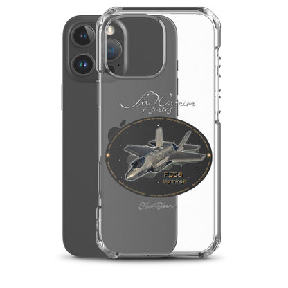 F35A Lightning Clear Case for iPhone