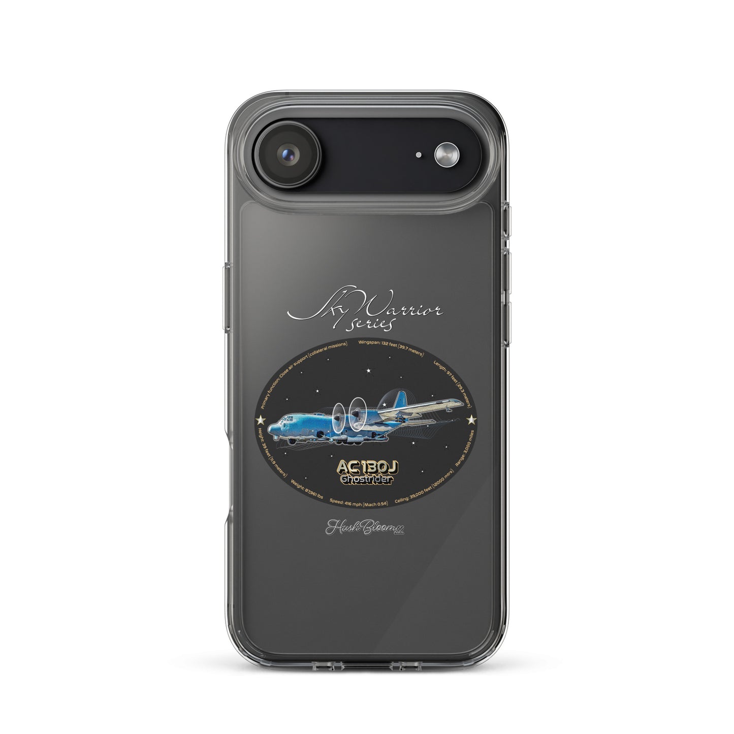 AC130J Ghostrider Clear Case for iPhone