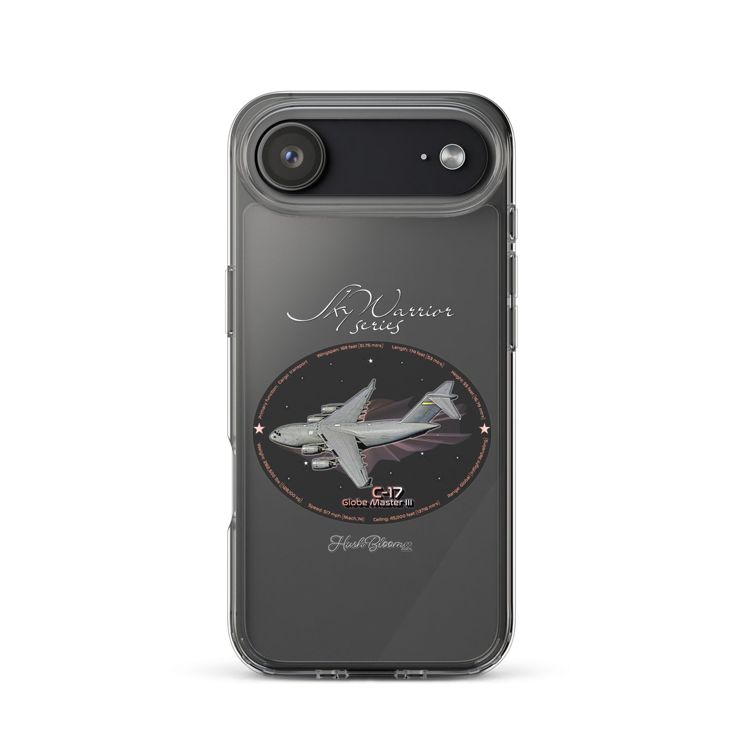 C17 Globe Master III Clear Case for iPhone