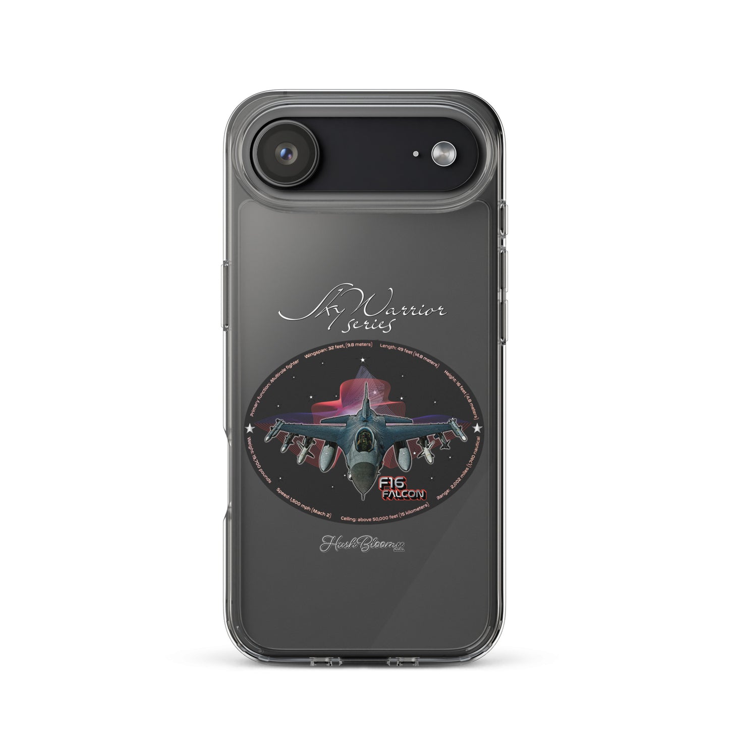 F16 Falcon Clear Case for iPhone