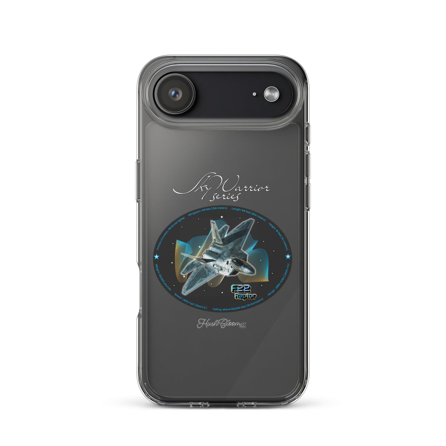 F22 Raptor Clear Case for iPhone