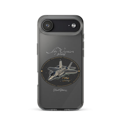 F35A Lightning Clear Case for iPhone