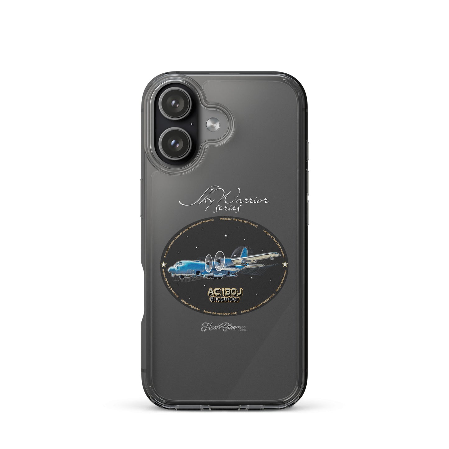 AC130J Ghostrider Clear Case for iPhone
