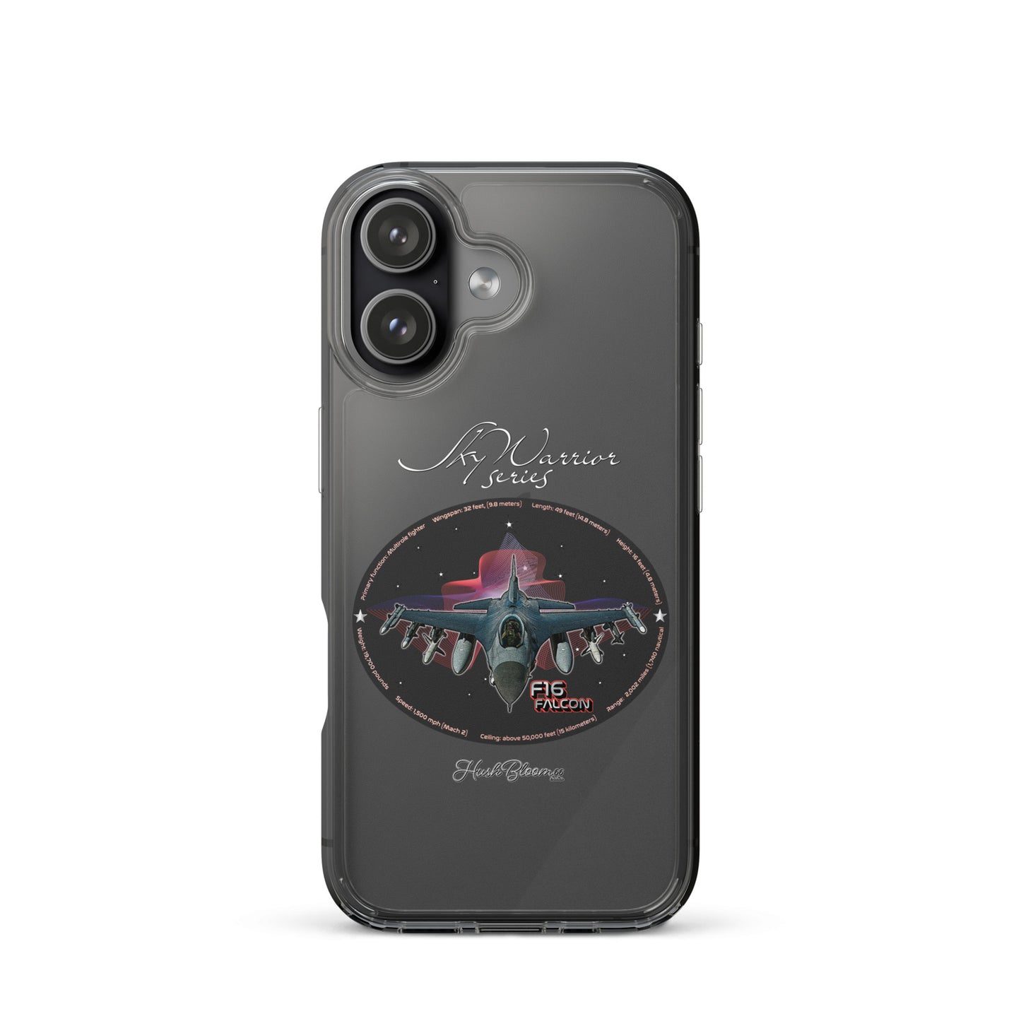 F16 Falcon Clear Case for iPhone