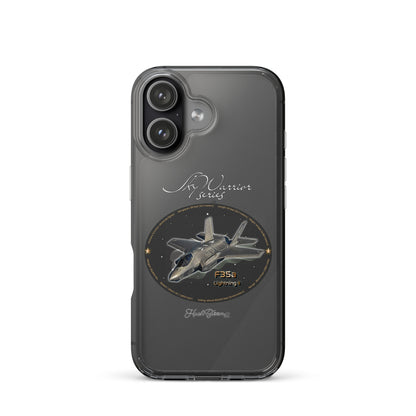F35A Lightning Clear Case for iPhone