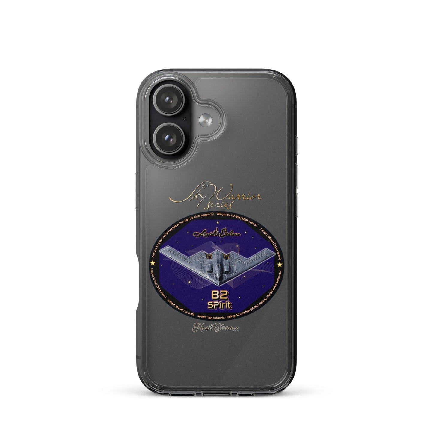 B2 Spirit (Limited Edition) Clear Case for iPhone