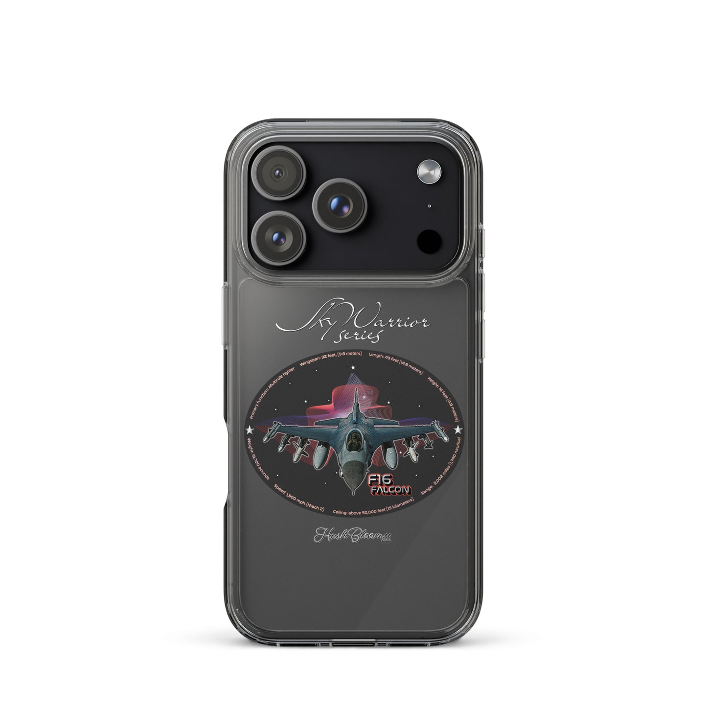 Clear - F16 Falcon Clear Case for iPhone