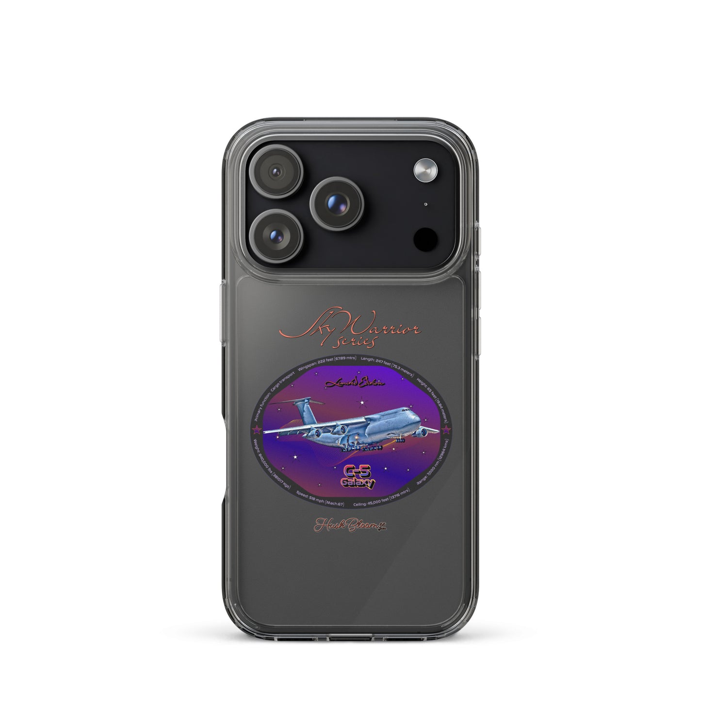Clear - C5 Galaxy (Limited Edition) Clear Case for iPhone