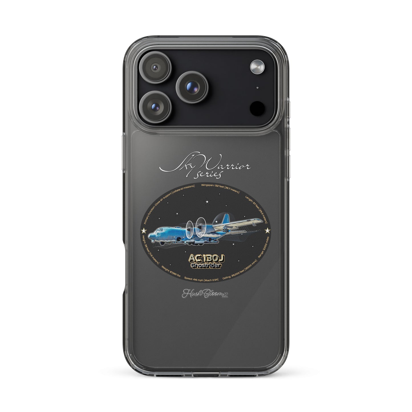 AC130J Ghostrider Clear Case for iPhone