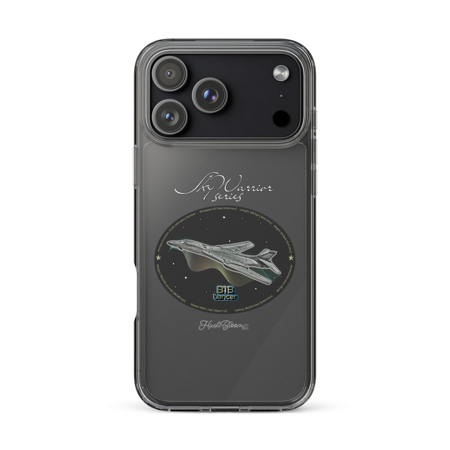 Clear - B1B Lancer Clear Case for iPhone