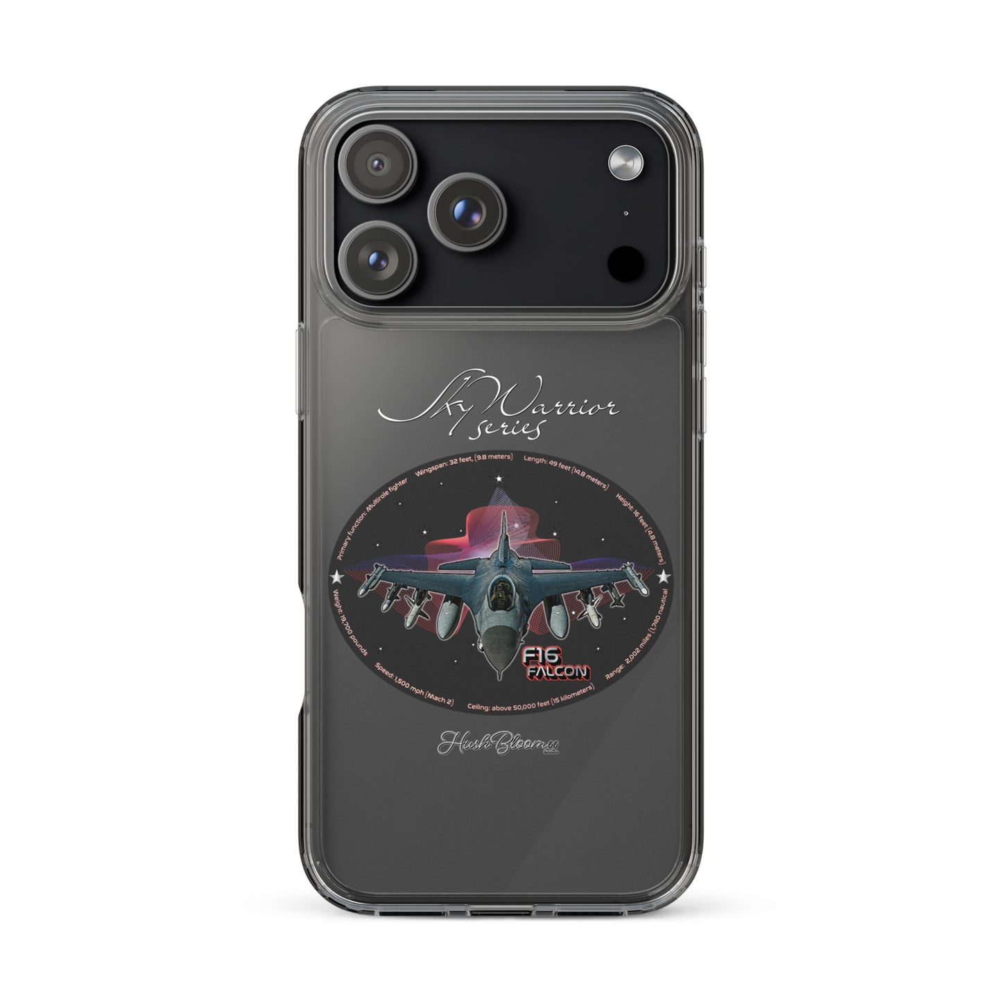 F16 Falcon Clear Case for iPhone